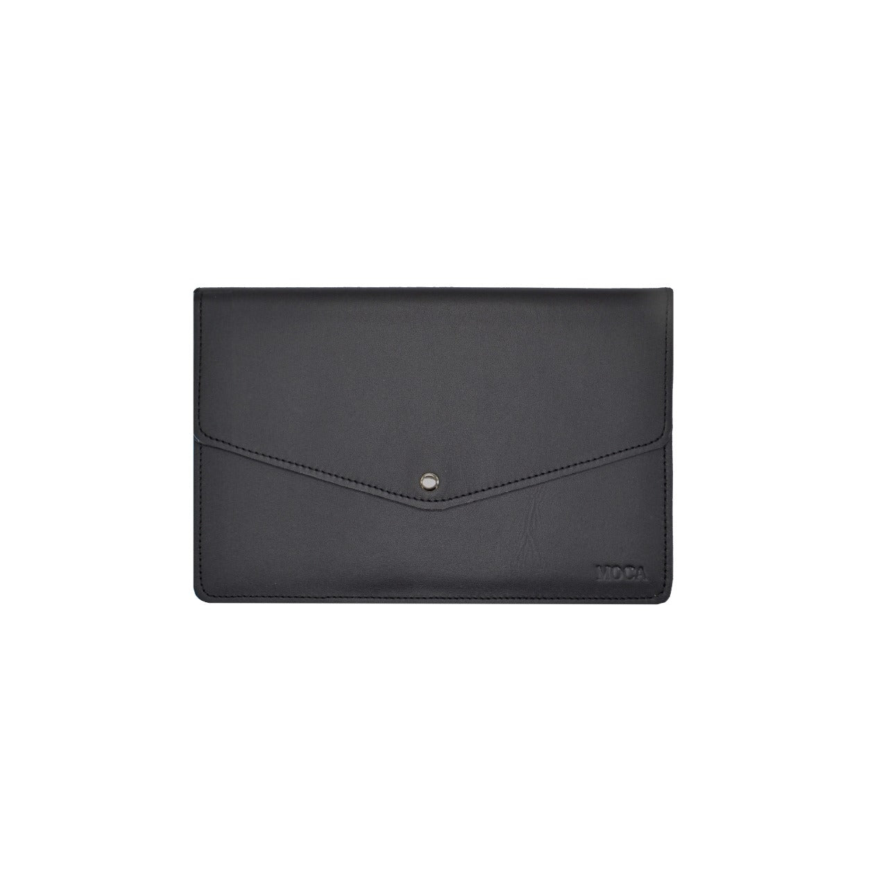 iPad cover de cuero negro